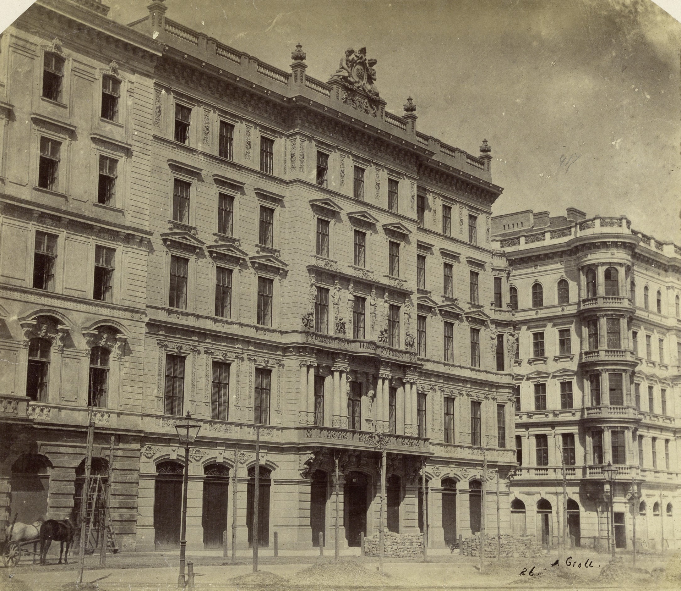 Schubertring 6, um 1865[6]