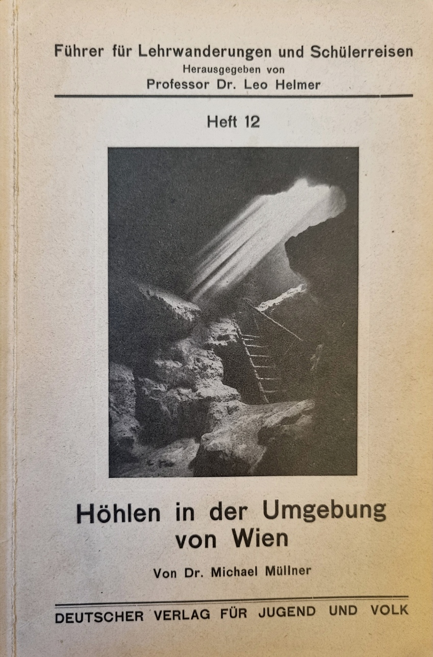 Müllner, Höhlen in der Umgebung von Wien, Cover.jpg
