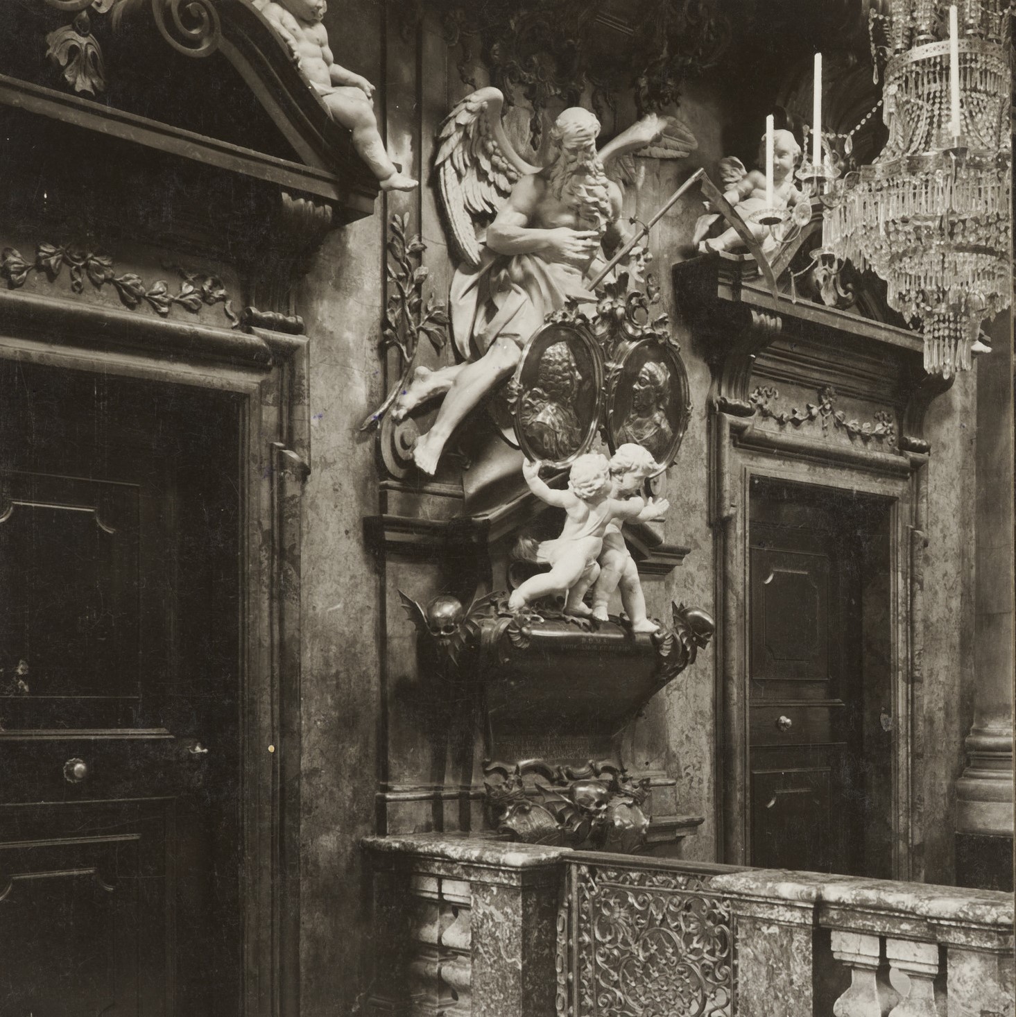 Grabdenkmal für Joachim Georg von Schwand(t)ner in der Peterskirche, Wien