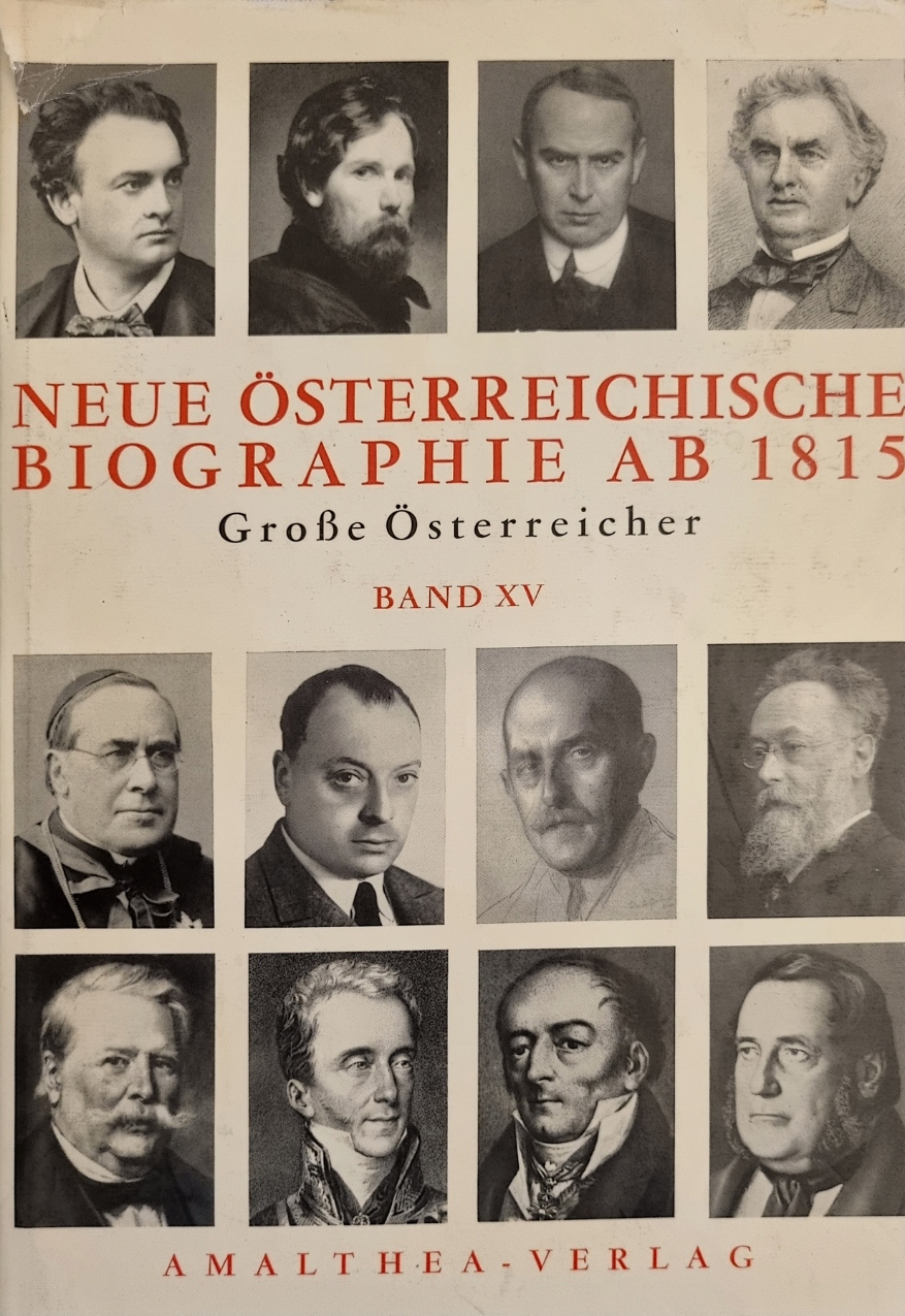 Neue österreichische Biographie ab 1815 Große Österreicher Band 15, Cover.jpg
