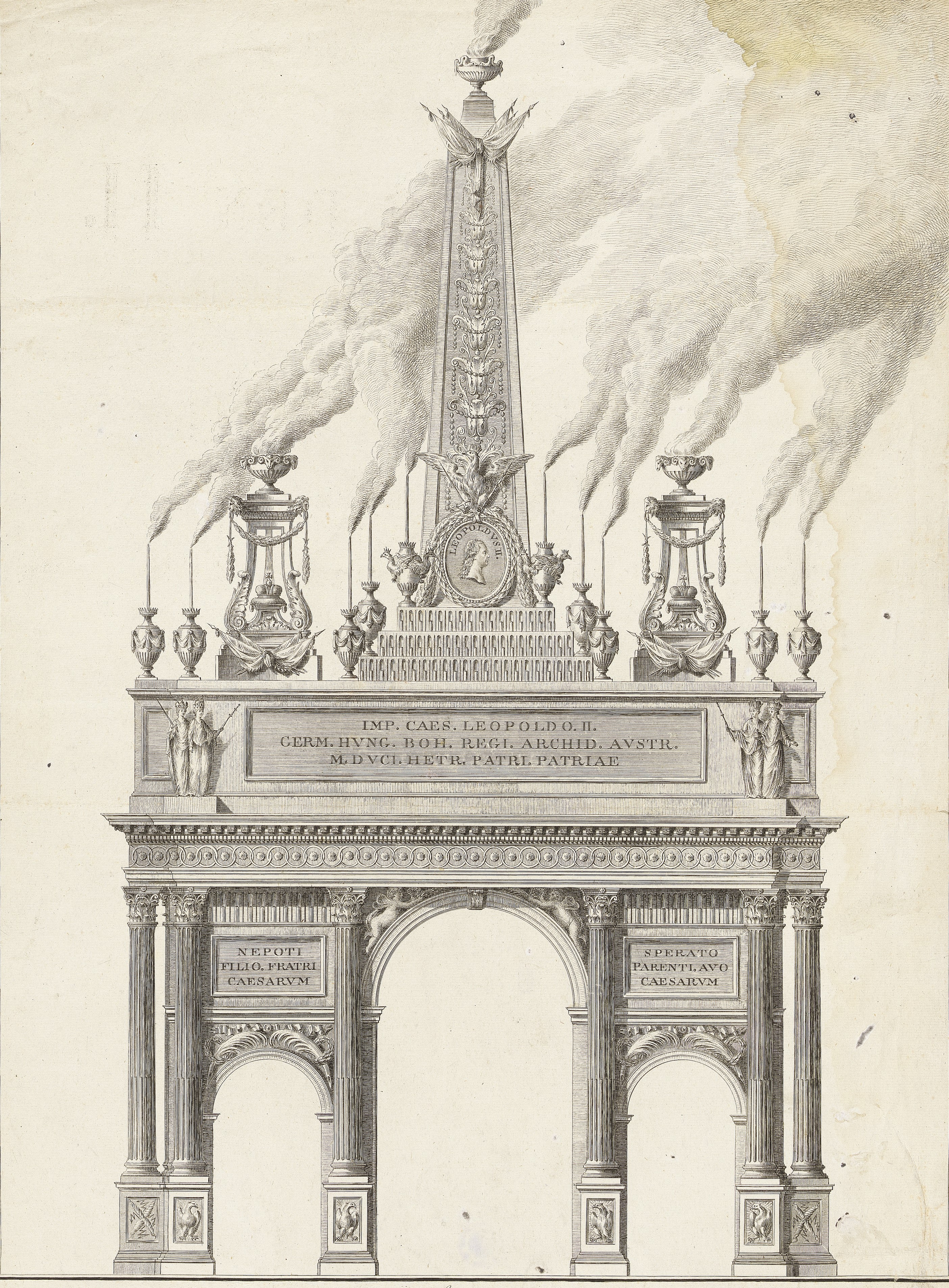 Ehrenpforte für Leopold II. [6]