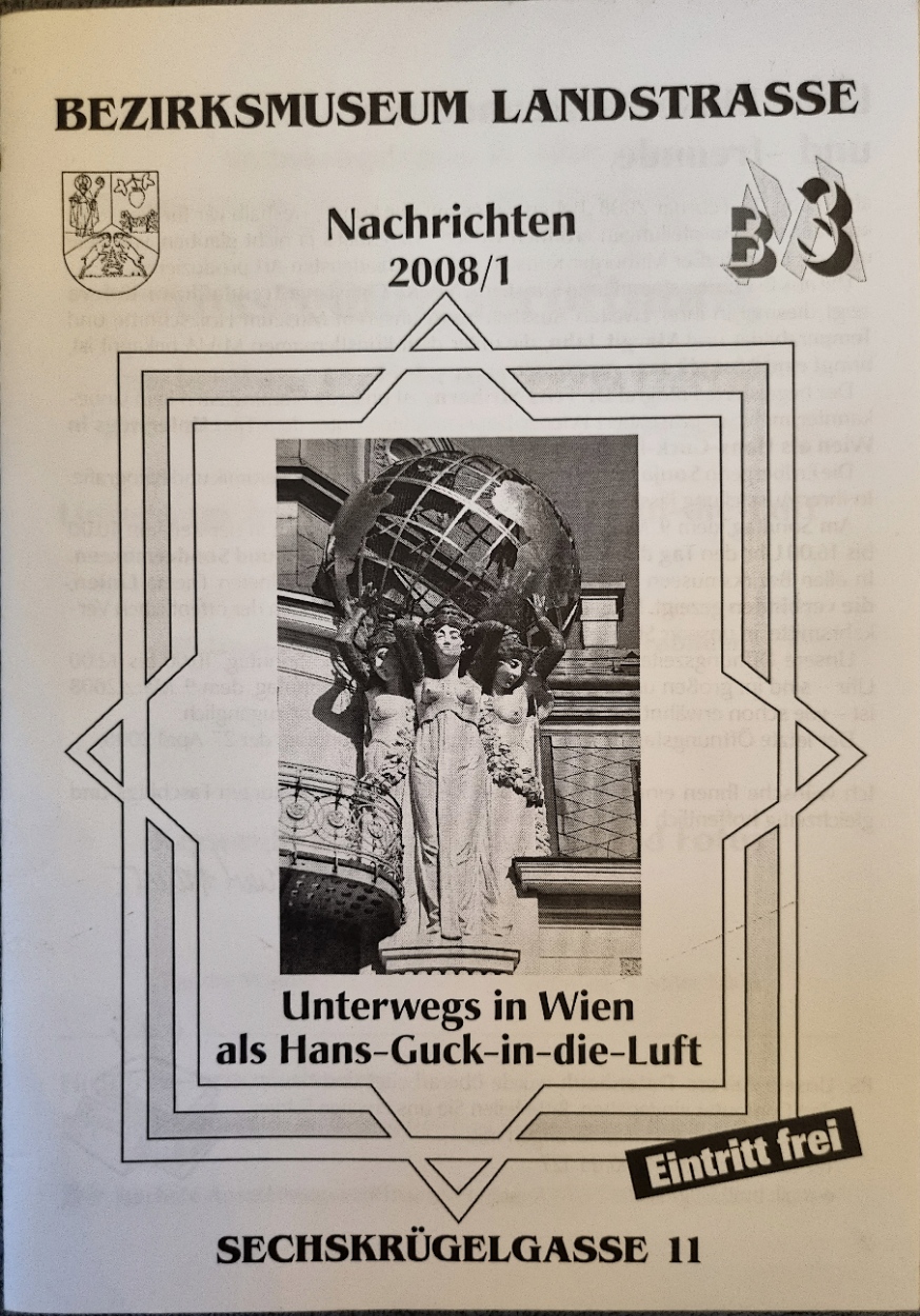Hauer, Unterwegs in Wien als Hans-Guck-in-die-Luft, Cover.jpg