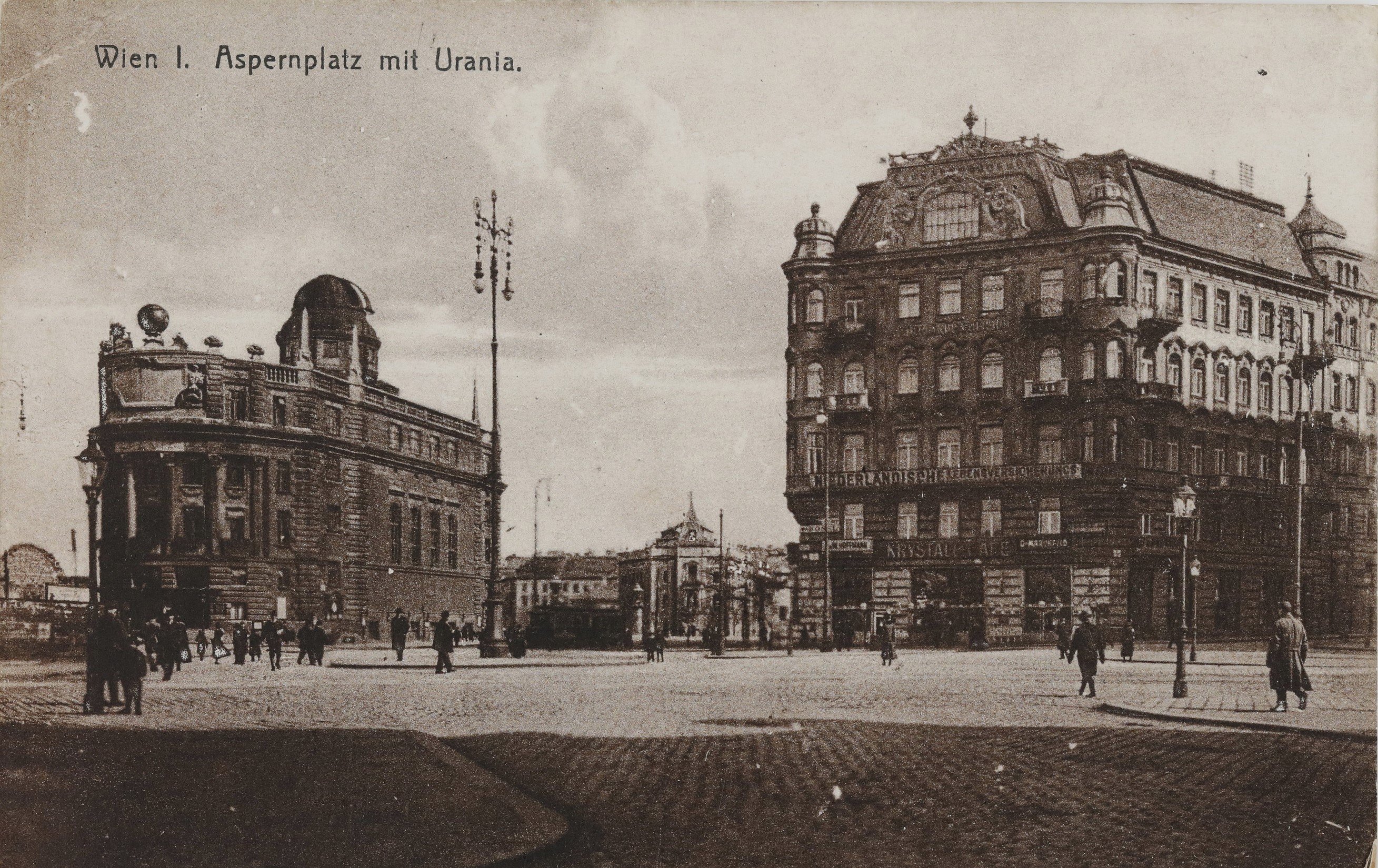 Urania und Versicherungsgebäude um 1910[1]