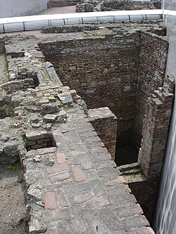 Michaelerplatz: antike Baureste – so sah römisches Wien im Kern aus.