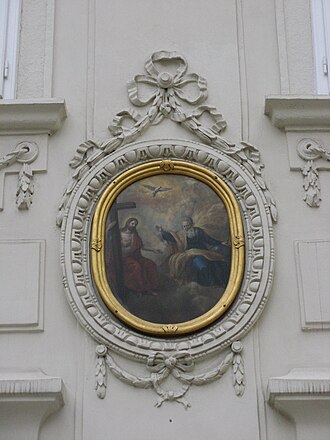Bild der Hl. Dreifaltigkeit (3. Viertel 18. Jh.)