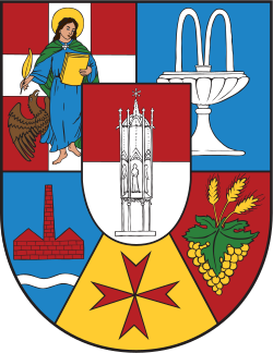 Das Bezirkswappen Favoriten