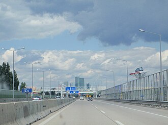 A2 bei Wiener Neudorf/Mödling