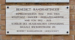GT Benedict Randhartinger, Akademisches Gymnasium Wien.jpg