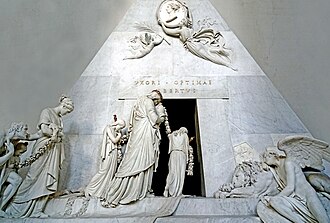 Das Canova-Grabmal der Marie Christine in der Augustinerkirche