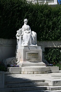 Kaiserin-Elisabeth-Denkmal, Volksgarten Wien 2007 d.jpg