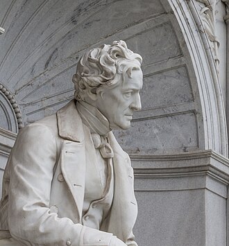 AT 20127 Grillparzer monument, Volksgarten Vienna - by Carl Kundmann-6626.jpg