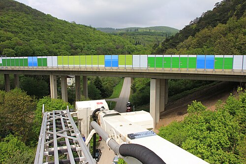Blick Außenring Autobahn