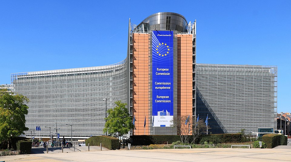 Berlaymont – Sitz der Europäischen Kommission in Brüssel.