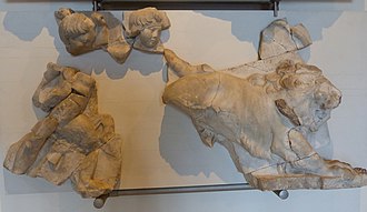 Ephesos Museum Wien - Theater Eros Löwe 1.jpg