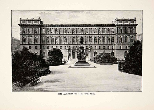 Die Akademie um 1902