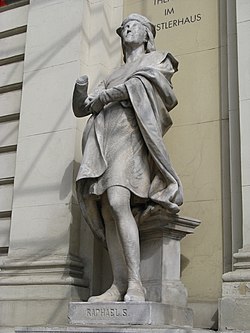 Statue of Raphael-Vienna.jpg
